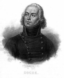 Retrato del General Lazare Louis Hoche (1768 - 1797) - en “Revolución francesa” de Thiers