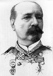 Retrato del General Pelissier fallecido el 31 de julio de French School