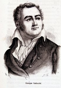 Retrato de Georges Cadoudal - grabado de French School