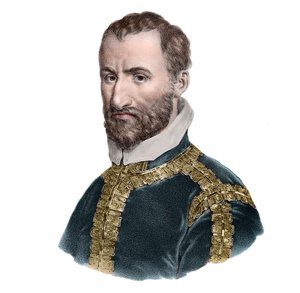 Retrato de Giovanni Pierluigi da Palestrina (1525-1594), compositor italiano de French School