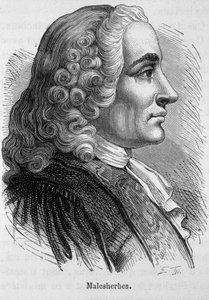 Retrato de Guillaume Chretien por Lamoignon de Malesherbes (1721-1794), político francés - en 
