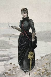 Retrato de Gyp (Sibylle Gabrielle Marie Antoinette Riquetti de Mirabeau, Condesa de Martel de Janville) (1849-1932), escritora francesa de French School