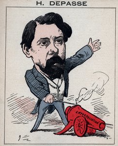 Retrato de Hector Depasse, político francés (en 