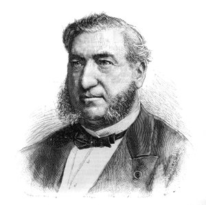Retrato de Henri Legrand du Saulle (1830-1886), psiquiatra francés. Grabado en “Le Monde Illustré”