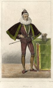 Retrato de Enrique III (1551 - 1589), Rey de Francia de French School