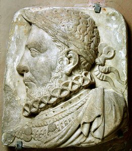 Retrato de Enrique II de Francia (mármol)
