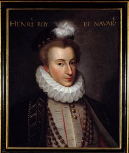 Retrato de Enrique IV (1553-1610) Rey de Francia de French School