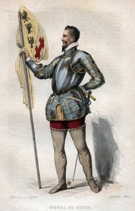 Retrato de Enrique I, Duque de Guisa (1550-1588) llamado 