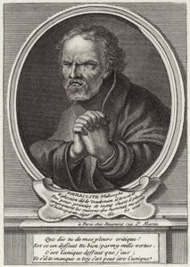 Retrato de Heráclito de Éfeso de French School