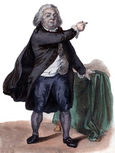 Retrato de Honore Gabriel Riqueti, Conde de Mirabeau (1749-1791) de French School