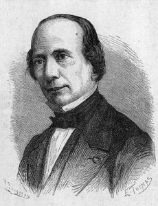 Retrato de J. Caselli, físico italiano - en 
