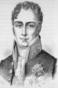 Retrato de Jean-Baptiste (Jean Baptiste) Sylvère Gay, Vizconde de Martignac, político francés (1778 - 1832) - en “L