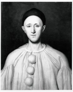 Retrato de Jean Charles Deburau (1829-73) como Pierrot