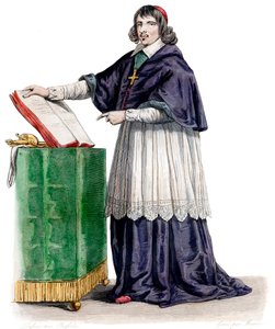 Retrato de Jean Francois Paul de Gondi (Gondy) (1614-1679), Cardenal de Retz, obispo coadjutor francés de French School