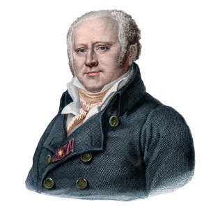 Retrato de Jean Nicolas Corvisart (1755-1821), médico francés de French School