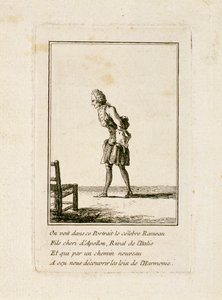 Retrato de Jean Philippe Rameau (1683-1764) de French School