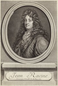 Retrato de Jean Racine de French School