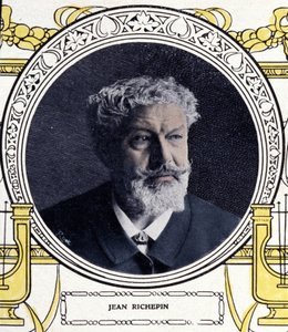Retrato de Jean Richepin (1849-1926), escritor francés. de French School