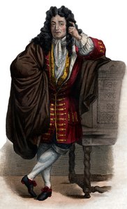 Retrato de Jean de La Bruyère (1645-1696), ensayista y moralista francés. de French School