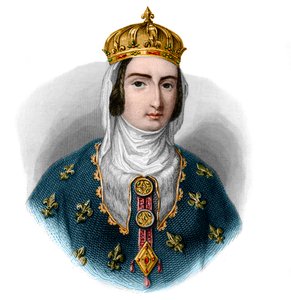 Retrato de Juana I de Navarra (1273-1305), reina regente de Navarra y reina consorte de Francia