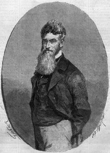 Retrato de John Brown (1800-1859), activista estadounidense contra la esclavitud. Grabado en “Le Monde Illustré” n°140 del 17 de diciembre de 1859. de French School