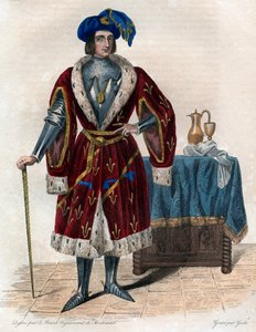 Retrato de Juan de Orleans, Conde de Dunois (1402-1468)