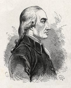 Retrato de Joseph Black (1761 - 1799), físico y químico británico (descubrimiento de la magnesia) - en 