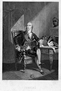 Retrato de Joseph Fouché, diputado revolucionario de la Montaña y organizador del Terror en Lyon