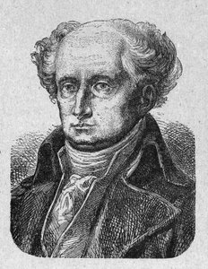 Retrato de Joseph Jerome Simeon (1749-1842), abogado y político francés. Grabado de 1889. Colección privada de French School