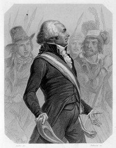 Retrato de Jérôme Pétion de Villeneuve (1756-1794), político francés. En “La historia de los Girondinos” de Lamartine