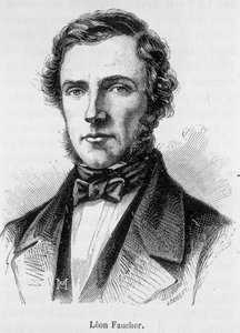 Retrato de Léon Faucher. de French School