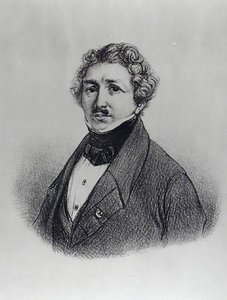 Retrato de Louis-Jacques Daguerre (1787-1851)