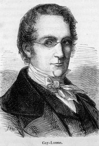 Retrato de Louis-Joseph Gay-Lussac (Louis Joseph Gay Lussac) (1778-1850), físico y químico francés - en “L