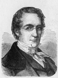 Retrato de Louis-Joseph Gay-Lussac (Louis Joseph Gay Lussac) (1778 - 1850) - en “Album of Science; illustrious scholars; Great discoveries” 1896.