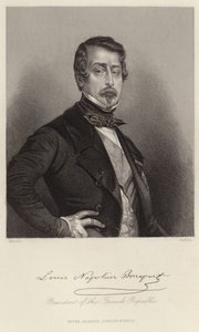 Retrato de Louis-Napoleon Bonaparte de French School