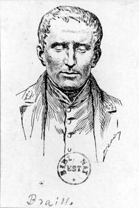 Retrato de Louis Braille
