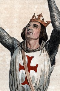 Retrato de Luis IX de Francia (San Luis) (1214-1270), rey de Francia