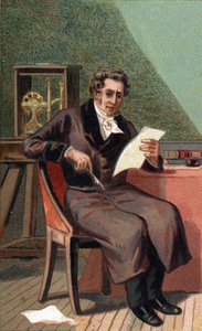 Retrato de Louis Jacques Thenard (1777 - 1857), químico francés.