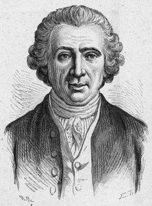 Retrato de Louis Jean Marie Daubenton, naturalista francés (1716-1800). Grabado de 1889. Colección privada.