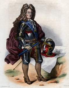 Retrato de Luis José de Borbón, Duque de Vendôme (1645-1712), comandante militar francés y Mariscal de Francia. de French School