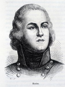 Retrato de Louis Lazare Hoche (1768-1797), general francés - en "L