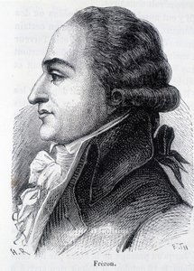 Retrato de Louis Marie Stanislas Freron (1754-1802), publicista francés - en “L