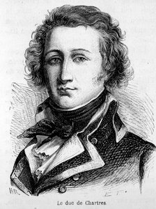 Retrato de Luis Felipe II José, Duque de Orleans y Chartres, conocido como Felipe Igualdad