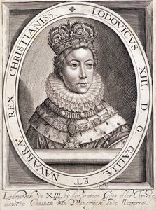 Retrato de Luis XIII, joven.