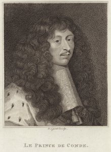 Retrato de Louis de Bourbon, Príncipe de Condé de French School
