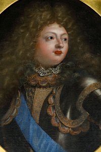 Retrato de Luis el Delfín de French School