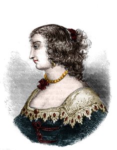 Retrato de Mademoiselle de Hautefort (Marie de Hautefort)