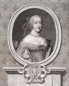 Retrato de Mademoiselle de Montpensier llamada “Grande Mademoiselle” de French School