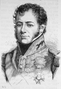Retrato de Maison, Mariscal de Francia (1771 - 1840) - en “L