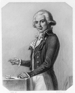 Retrato de Marguerite Elie Guadet, política francesa (1758-1794). En "L